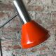 Orange adjustable floor lamp, 1960s