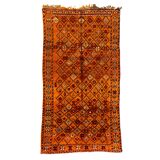 Moroccan rug Zayan orange - 288 x 153 cm