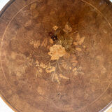 Napoleon era inlaid pedestal table 3
