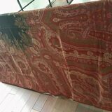 19th-century Alsatian Indian print in woven wool