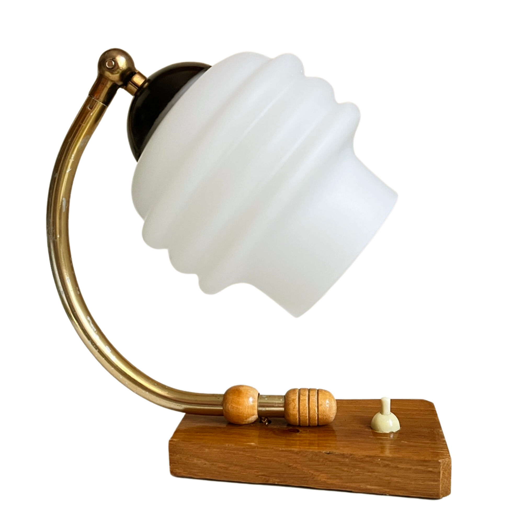 Art deco bedside lamp, Germany, 1950s