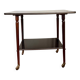 Vintage compass leg serving table