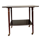 Table desserte pieds compas vintage
