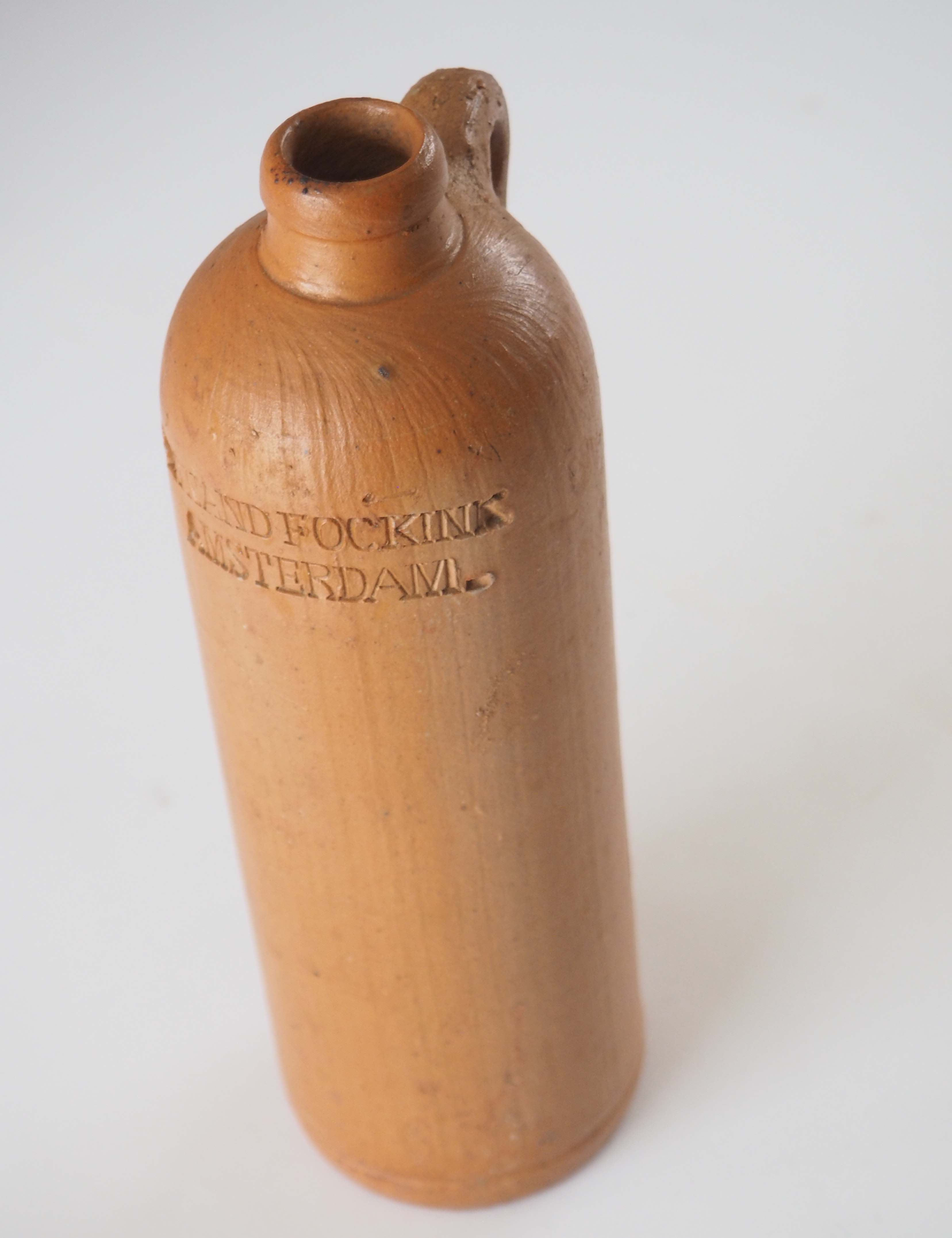 Old sandstone bottle