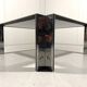 Chrome plated & smoked glass low coffee table 1960’s