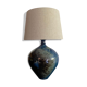 Vintage ceramic lamp signed