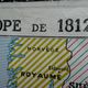 Ancient school map of Europe from 1812 to 1815 - No.228 /229