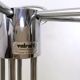 Minimalist Plated Metal Coat Rack by Valenti, Italy