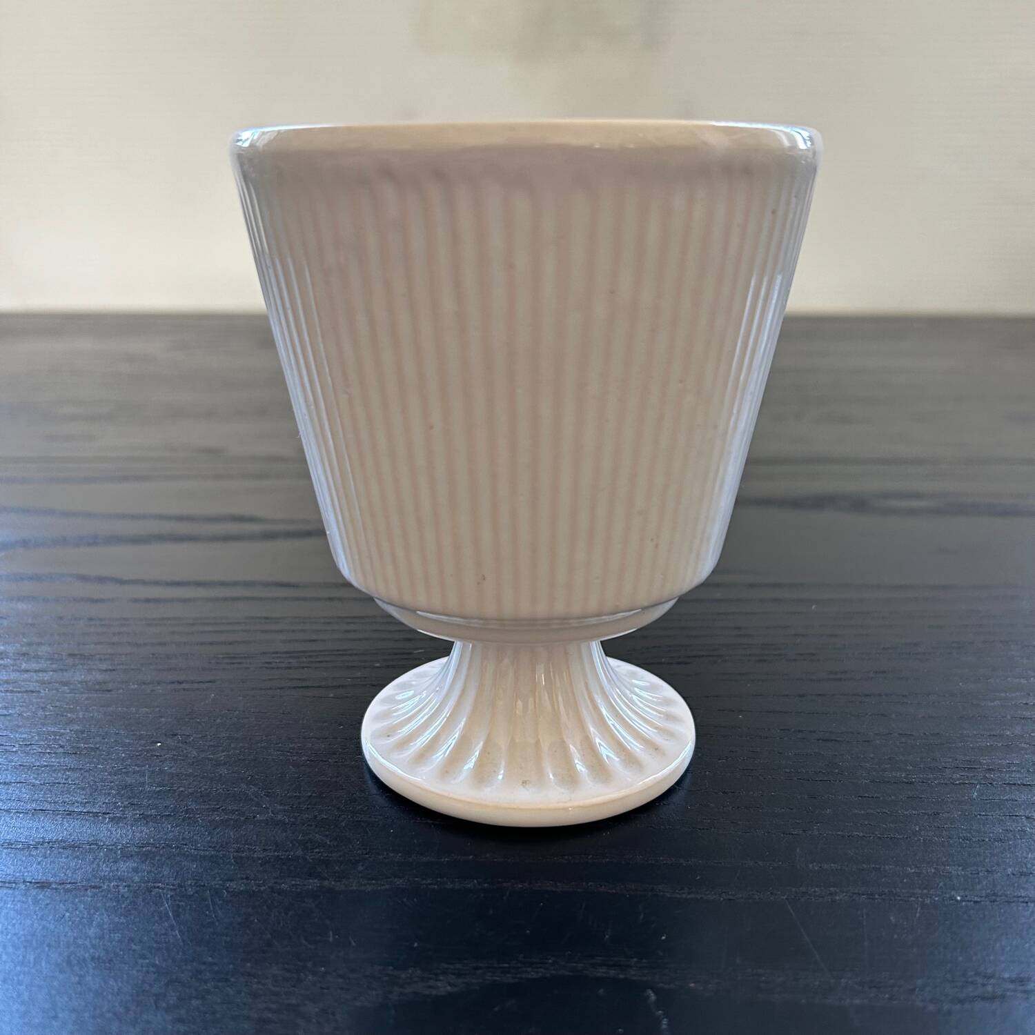 White Scandinavian vase