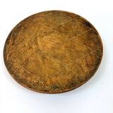 Golden leaf wooden base from the 19th century