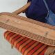 Rattan and wood wall coat rack by ULUV, former Czechoslovakia 1960