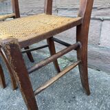 Set of 4 bistro chairs from the 1920s