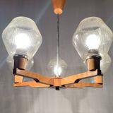 Chandelier from Drevo Humpolec, Czechoslovakia, 1970