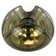 60's 70's peill & putzler "wave" koch & lowy wall scone plafoniere design