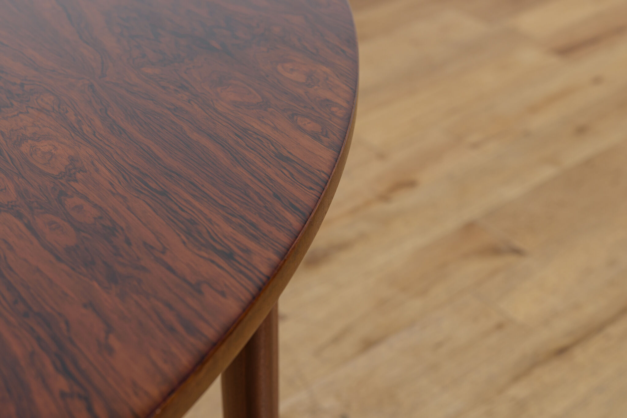 Mid-Century Round Rosewood Extendable Dining Table from McIntosh, United Kingdom, 1960s
