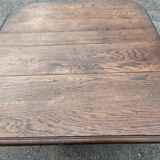 Henry II style oak dining table