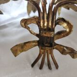 Bronze chandelier wall lights x 2