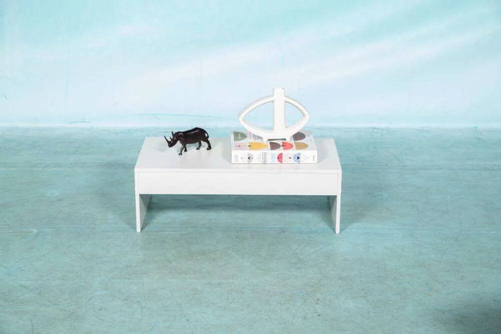 Minimalist television/audio furniture Pastoe q-bus, 1970s design.