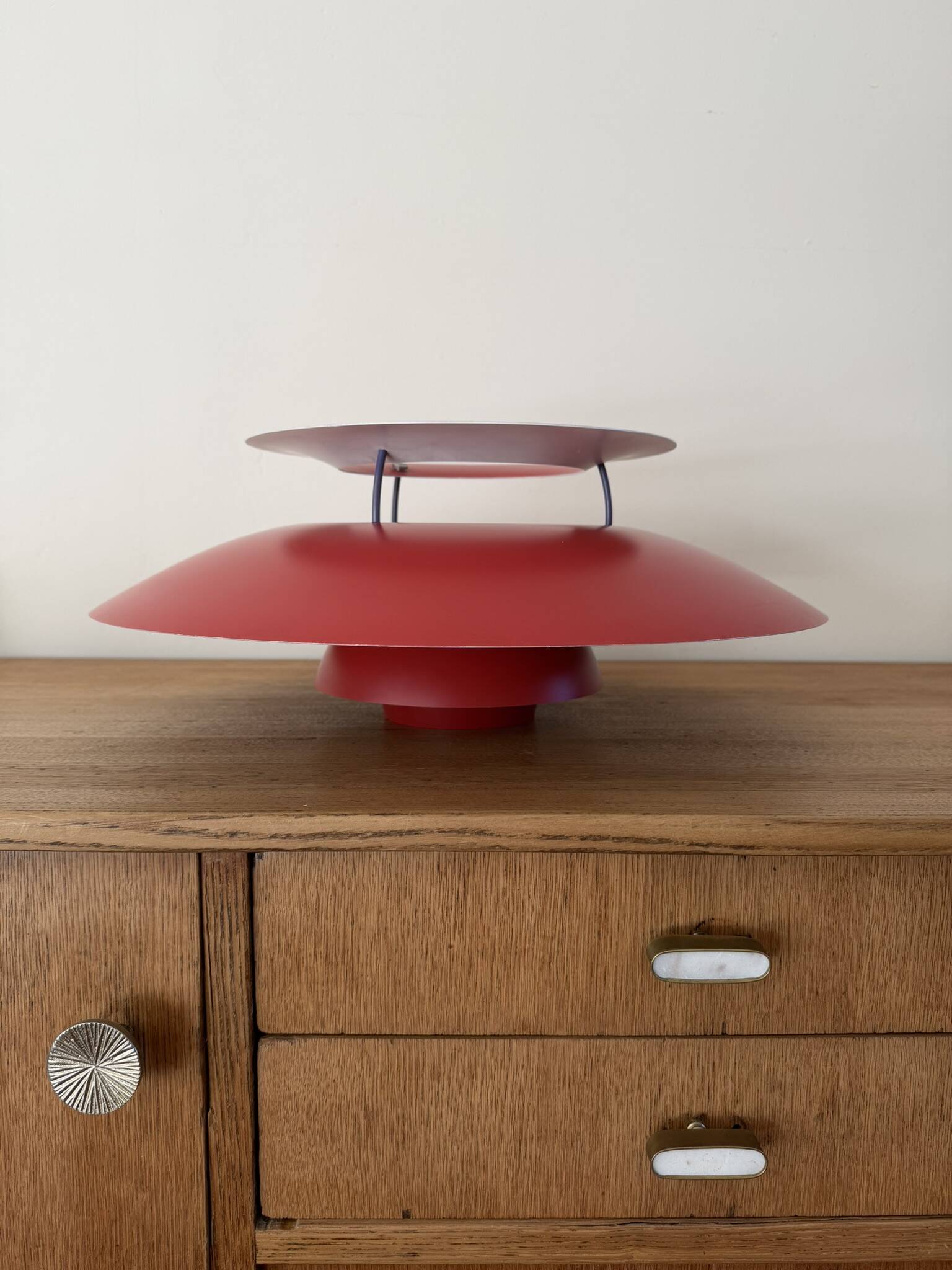 Vintage rare rouge Louis Poulsen PH5 - Poul Henningsen