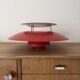 Vintage rare rouge Louis Poulsen PH5 - Poul Henningsen