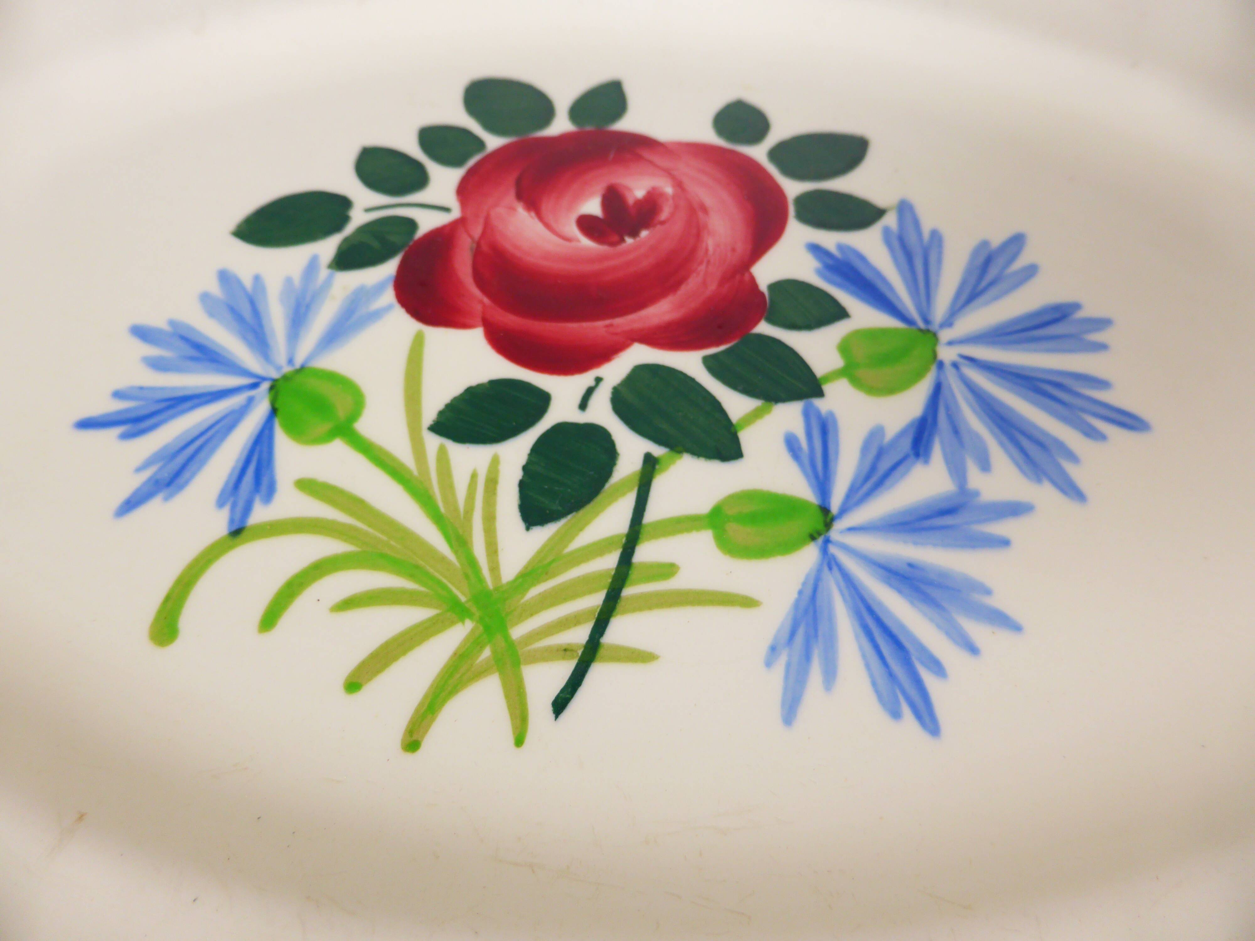 Oval serving dish HBCM model Gisèle 2008152