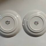 Dessert plates Vieux Saint-Amand