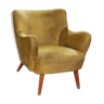 Armchair original years 50-60 Italian design gold