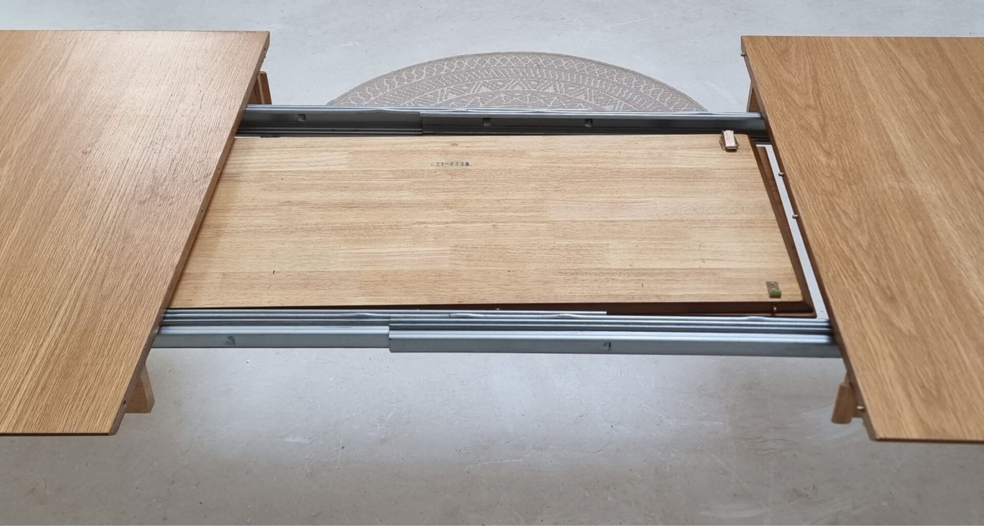 Table à manger extensible
