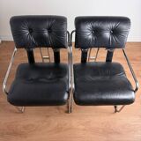 Pair of "Tucroma" armchairs – Guido Faleschini for iMariani – Italy