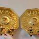 Pair of mid-century brass Swedish sconces by Torbjörn, tested