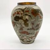 Vase « Meiji » laiton cloisonné, 1900s