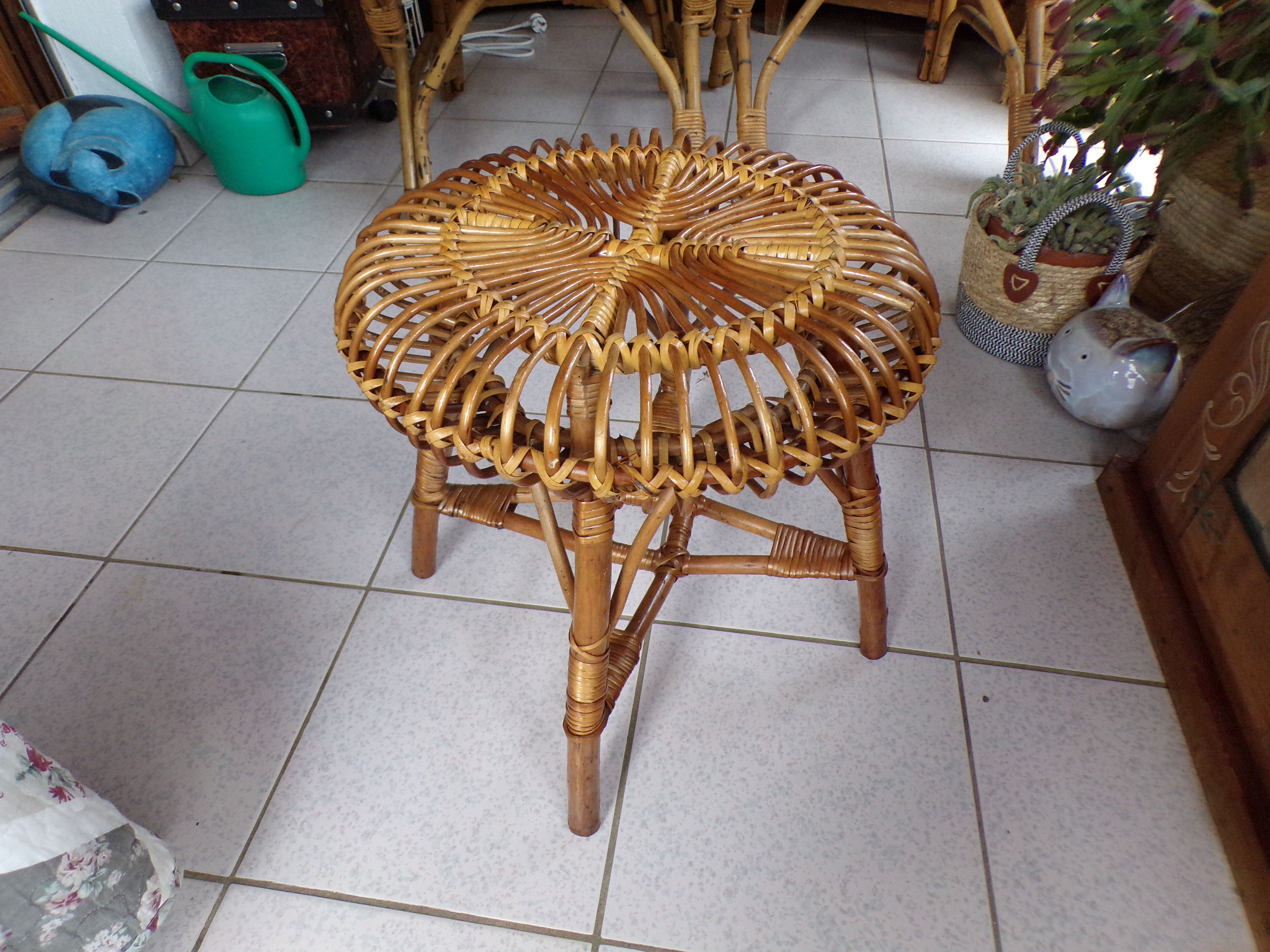 Bamboo stool