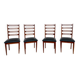 Série de 4 chaises scandinave