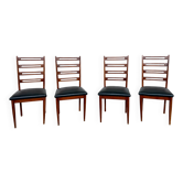 Série de 4 chaises scandinave