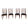 Set of 4 Scandinavian chairs