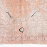 6x10 Vintage Salmon & Beige Classic Vintage Rug, 175x304Cm