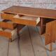 Mid-Century Modern Writing Desk in Walnut, Czech, 1950