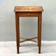 Bedside table of the 30s art deco solid wood.