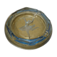 Empty pocket ashtray cup blue dancer vintage dancer 50's