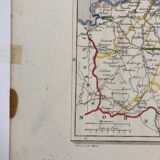 Carte ancienne Côtes du nord