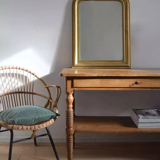 Armchair in rattan for adult