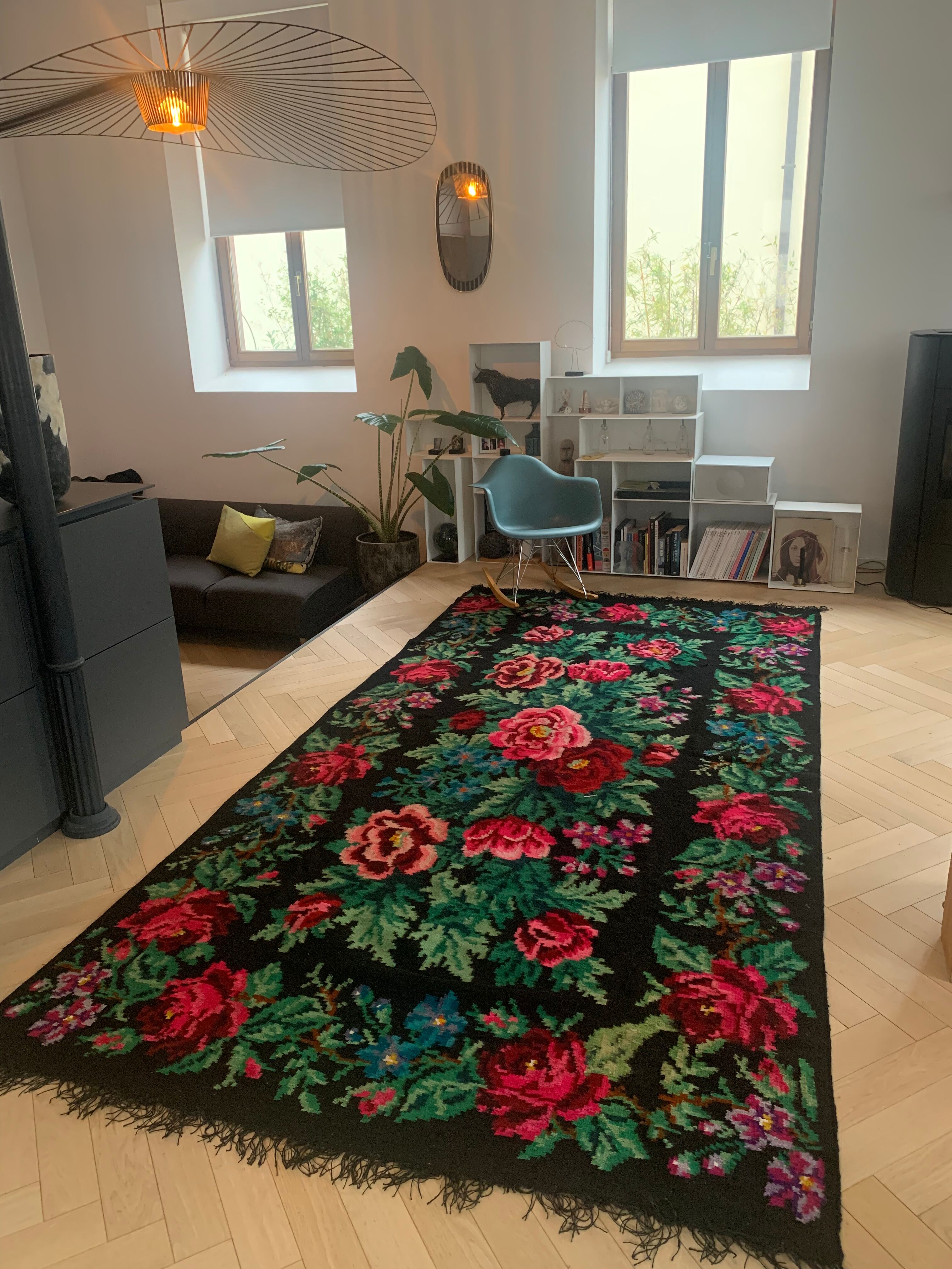 Tapis moldave vintage 172x342cm