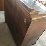 Art deco wooden chest of drawers from the 1940s