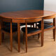 Table à manger & 6 chaises « Roundette » d'Hans Olsen pour Frem Rølje 1960
