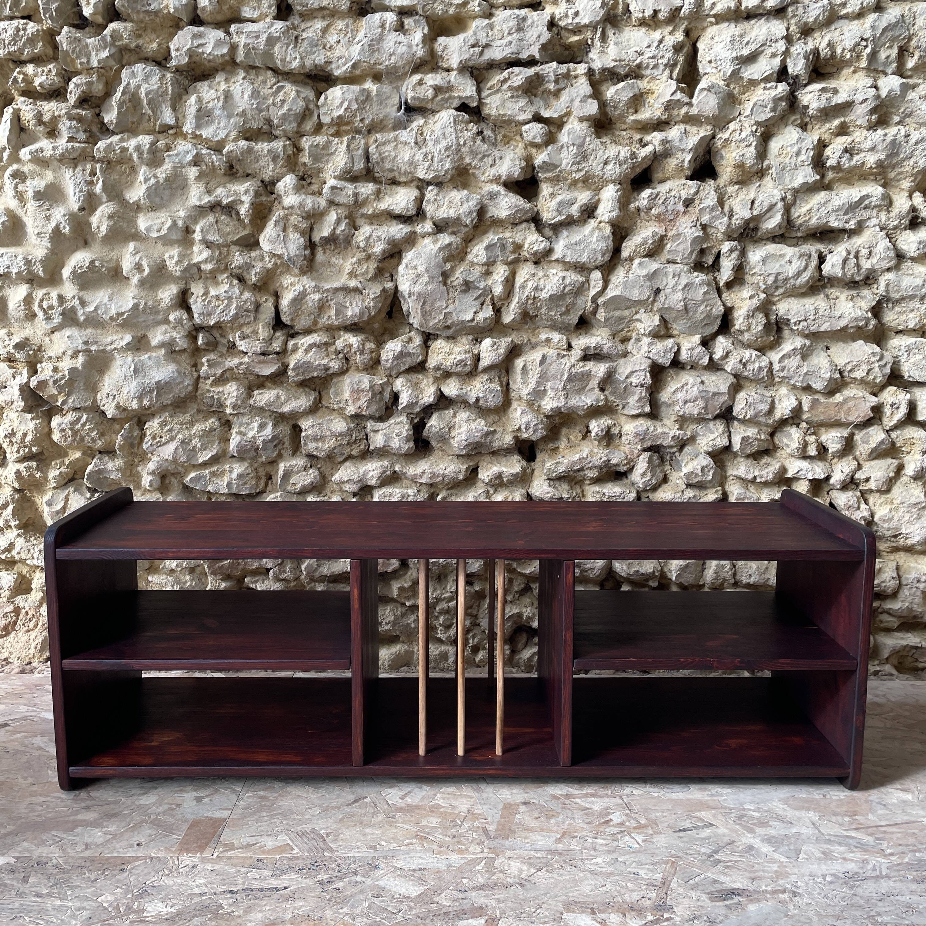 TV / Hi-Fi unit Habitat 90s – vinyl storage