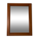Wooden wall mirror