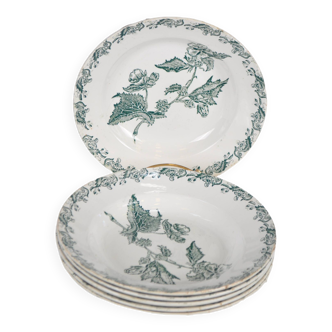 St Amand iron earth soup plates