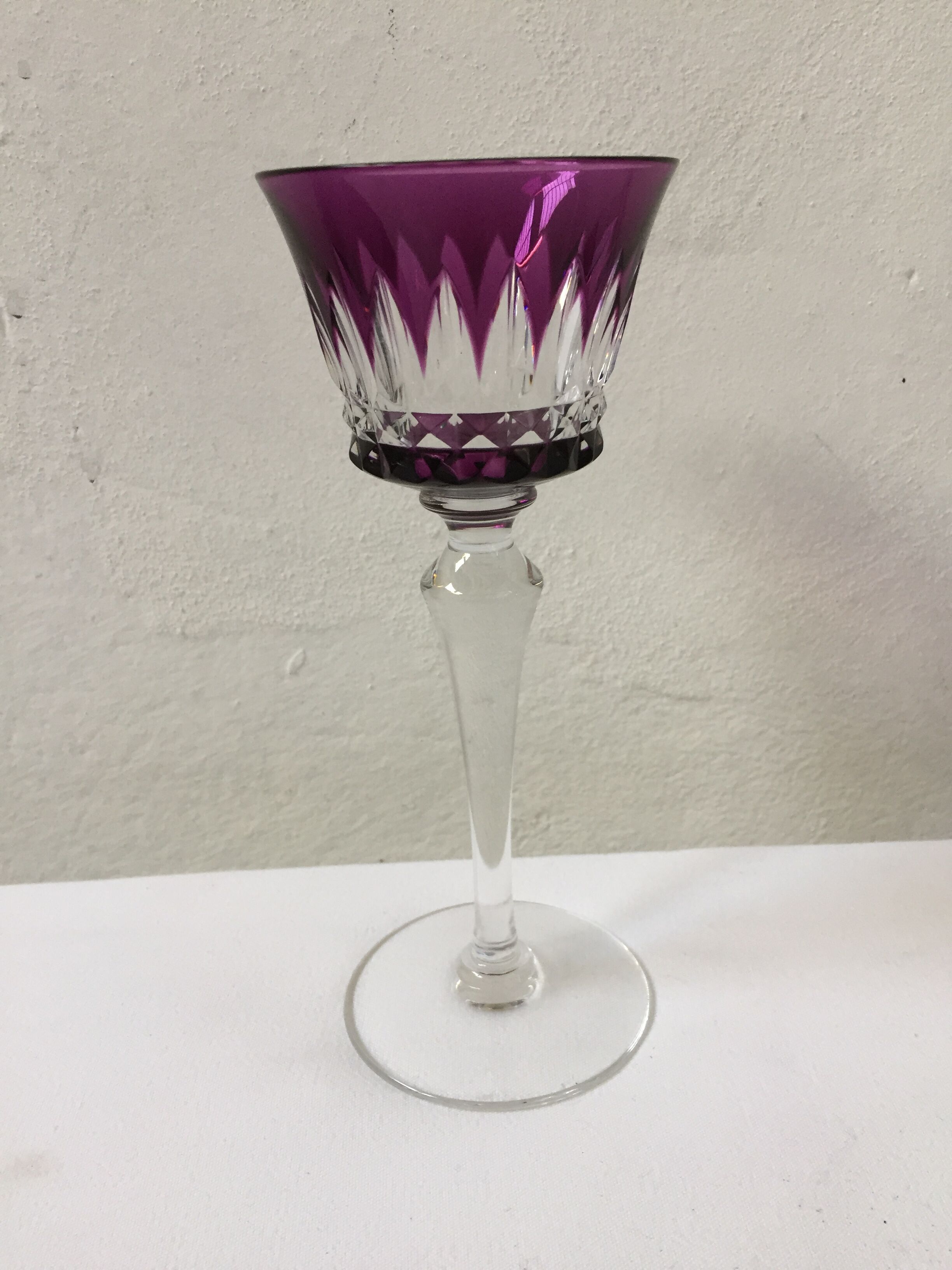 Baccarat piccadilly crystal glasses