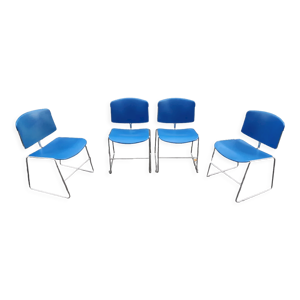 lot de 4 chaises de conférence