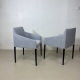 Set of 4 Arper Saari designer armchairs